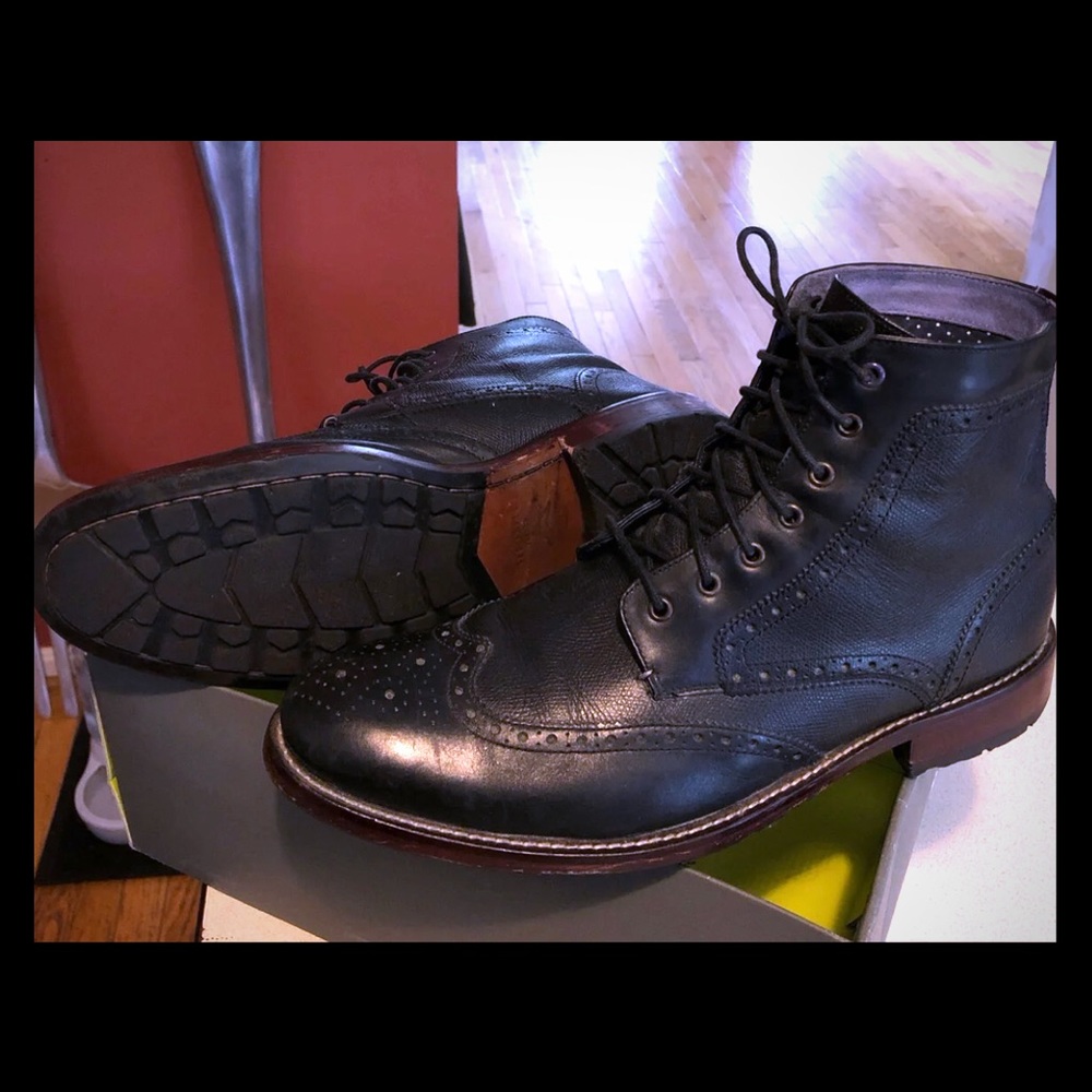 Ted Baker dress wingtip boots.